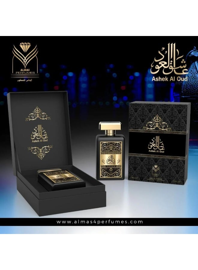 Al Maas Almas Perfumes Asheq Al Oud 100ml - Image 1